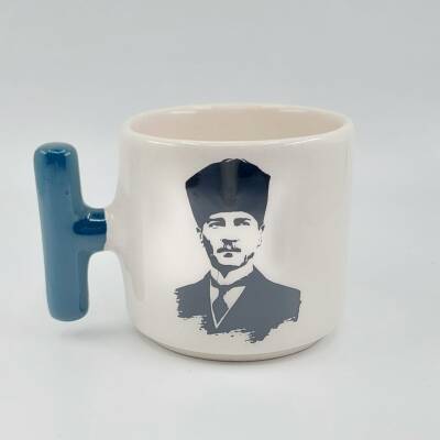 ATATÜRK KALPAKLI - T KUPA - YEŞİL SAP - 1