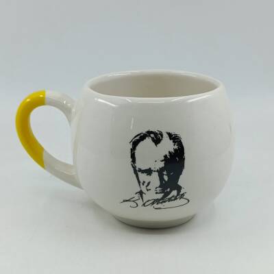 ATATÜRK PORTRE - BALON KUPA - SARI SAP - 1