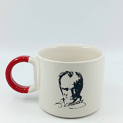 ATATÜRK PORTRE-D KUPA - KIRMIZI SAP - 1