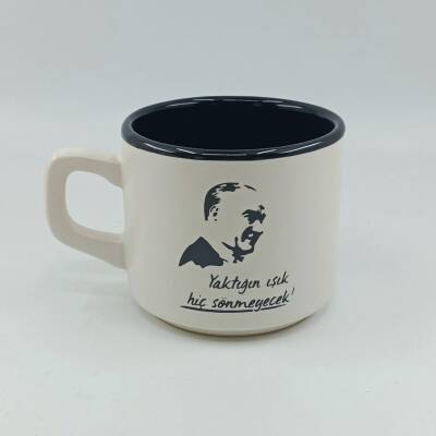 ATATÜRK YAKTIĞIN IŞIK - VENUS KUPA - SİYAH İÇ - 1