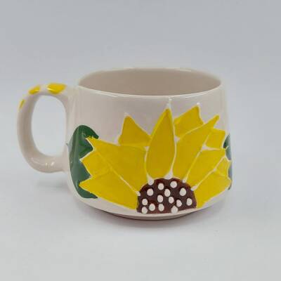 AYÇİÇEĞİ - 3D-ÖZEL FORM - TRANSPARAN GÖVDE - 1