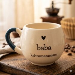 BABA KAHRAMANIMSIN-BALON KUPA - YEŞİL SAP - 