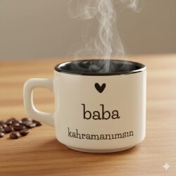 BABA KAHRAMANIMSIN-VENUS KUPA - SİYAH İÇ - 