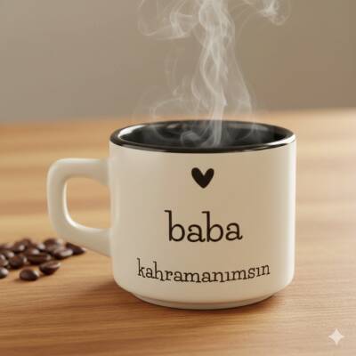 BABA KAHRAMANIMSIN-VENUS KUPA - SİYAH İÇ - 1