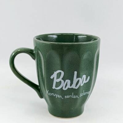 BABA-KAMPANYALI KUPA - UZUN FORM YEŞİL - 1