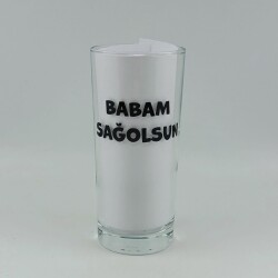 BABAM SAĞOLSUN-RAKI BARDAĞI - ŞEFFAF - 