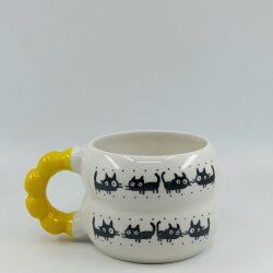 BAKAN KEDİLER-HARMONİ KUPA - SARI SAP - 