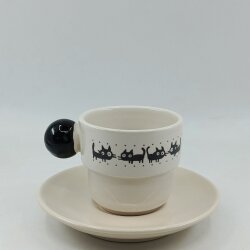 BAKAN KEDİLER-PUNTO FİNCAN - SİYAH SAP - 