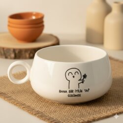 BANA BİR İYİLİK YAP-LUNA KUPA - TRANSPARAN - 