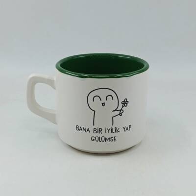 BANA BİR İYİLİK YAP-VENUS KUPA - YEŞİL İÇ - 1