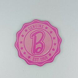 BARBIE EST.1959-LİSANSLI BARDAK ALTLIĞI - TEKLİ - 