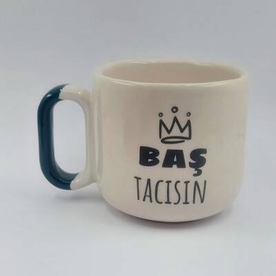 BAŞ TACISIN - ARYA ÇAY FİNCANI - SİYAH SAP - 1