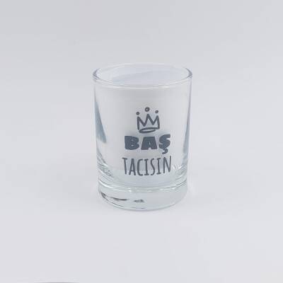 BAŞ TACISIN-SHOT BARDAĞI - ŞEFFAF - 1