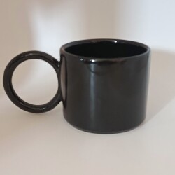 BASKISIZ-O KUPA - SİYAH SAP SİYAH GÖVDE - 