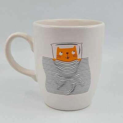 BATTANİYELİ KEDİ - OVAL KUPA - TRANSPARAN SAP - 1