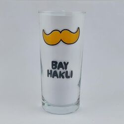 BAY HAKLI-RAKI BARDAĞI - ŞEFFAF - 