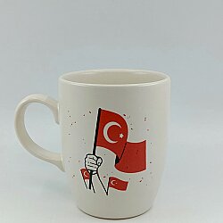 BAYRAK 2-OVAL KUPA - TRANSPARAN SAP - 