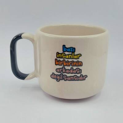 BAZI İNSANLAR BİRBİRİNİN - ARYA ÇAY FİNCANI - SİYAH SAP - 1