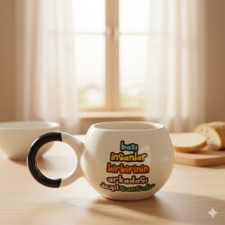 BAZI İNSANLAR BİRBİRİNİN - BALONCUK KUPA - SİYAH SAP - 