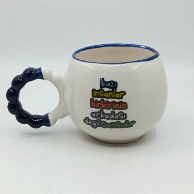 BAZI İNSANLAR BİRBİRİNİN-PUF KUPA - KOBALT SAP KOBALT TURNET - 1