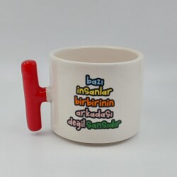 BAZI İNSANLAR BİRBİRİNİN - T KUPA - KIRMIZI SAP - 
