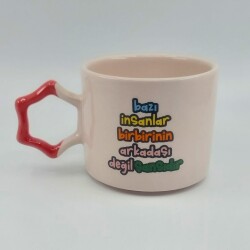 BAZI İNSANLAR BİRBİRİNİN-YILDIZ KUPA - KIRMIZI SAP - 