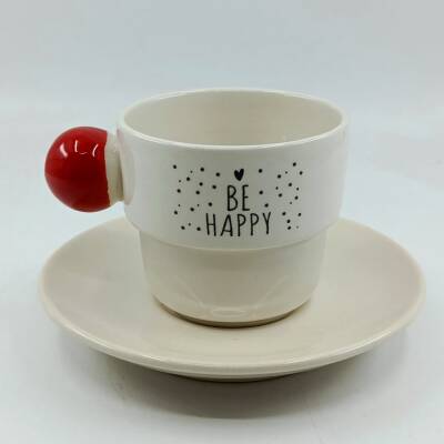 BE HAPPY KALP-PUNTO FİNCAN - KIRMIZI SAP - 1