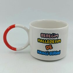 BEBEĞİM HALLEDEYİM DE-O KUPA - TURUNCU SAP - 