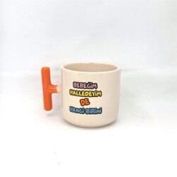 BEBEĞİM HALLEDEYİM DE - T KUPA - TURUNCU SAP - 