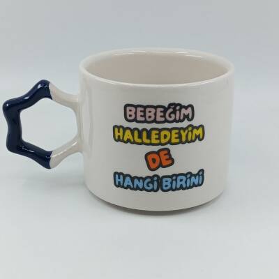 BEBEĞİM HALLEDEYİM DE-YILDIZ KUPA - KOBALT SAP - 1