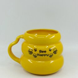 BEE HAPPY UÇAN ARILAR-KOVAN KUPA - SARI SAP SARI GÖVDE - 