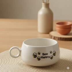 BEE HAPPY UÇAN ARILAR-LUNA KUPA - TRANSPARAN - 