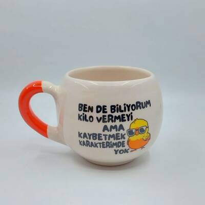 BEN DE BİLİYORUM KİLO - BALON KUPA - TURUNCU SAP - 1