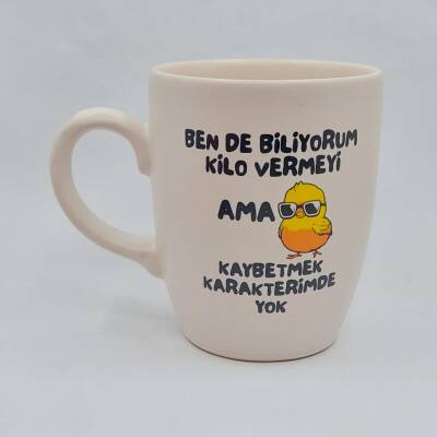 BEN DE BİLİYORUM KİLO - OVAL KUPA - TRANSPARAN SAP - 1