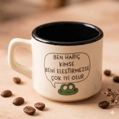 BEN HARİÇ KİMSE -VENUS KUPA - SİYAH İÇ - 1