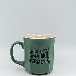 BEN İSTEMEDİKÇE BANA AKIL-PETEK KUPA - RENKLİ - 