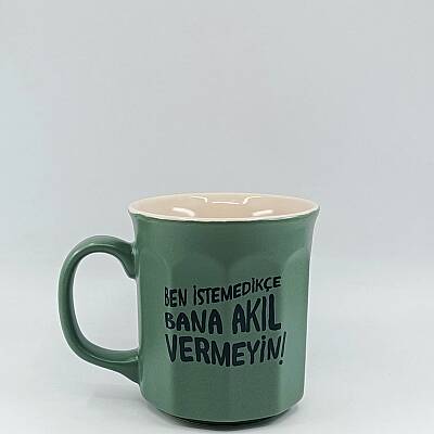 BEN İSTEMEDİKÇE BANA AKIL-PETEK KUPA - RENKLİ - 1
