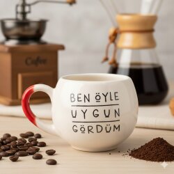 BEN ÖYLE UYGUN GÖRDÜM-BALON KUPA - KIRMIZI SAP - 