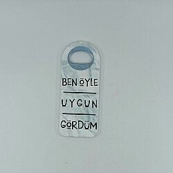 BEN ÖYLE UYGUN GÖRDÜM-DİKEY AÇACAK MAGNET - TEKLİ - 