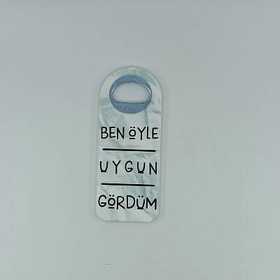 BEN ÖYLE UYGUN GÖRDÜM-DİKEY AÇACAK MAGNET - TEKLİ - 1