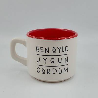 BEN ÖYLE UYGUN GÖRDÜM-VENUS KUPA - KIRMIZI İÇ - 1