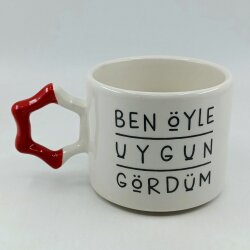 BEN ÖYLE UYGUN GÖRDÜM-YILDIZ KUPA - KIRMIZI SAP - 