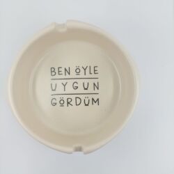 BEN ÖYLE UYGUN GÖRDÜM-YUVARLAK KÜLLÜK - TRANSPARAN GÖVDE - 