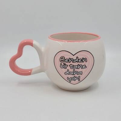 BENDEN BİR TANE DAHA YOK!-AMOUR KUPA - PEMBE SAP PEMBE TURNET - 1
