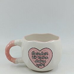 BENDEN BİR TANE DAHA YOK!-NİVA KUPA - PEMBE SAP PEMBE TURNET - 