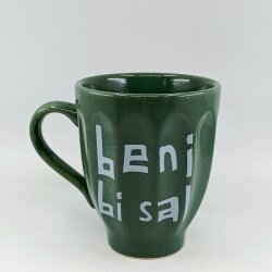 BENİ Bİ SAL-KAMPANYALI KUPA - UZUN FORM YEŞİL - 