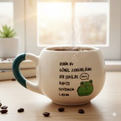 BENİM BU GÖNÜL ZENGİNLİĞİM - BALON KUPA - YEŞİL SAP - 