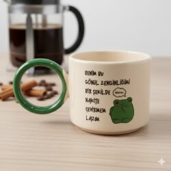 BENİM BU GÖNÜL ZENGİNLİĞİM-O KUPA - YEŞİL SAP - 