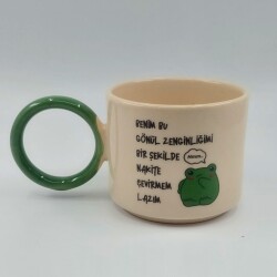 BENİM BU GÖNÜL ZENGİNLİĞİM-O KUPA - YEŞİL SAP - 