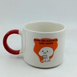 BENİM GİBİ OLMAYACAK SONU-D KUPA - KIRMIZI - 